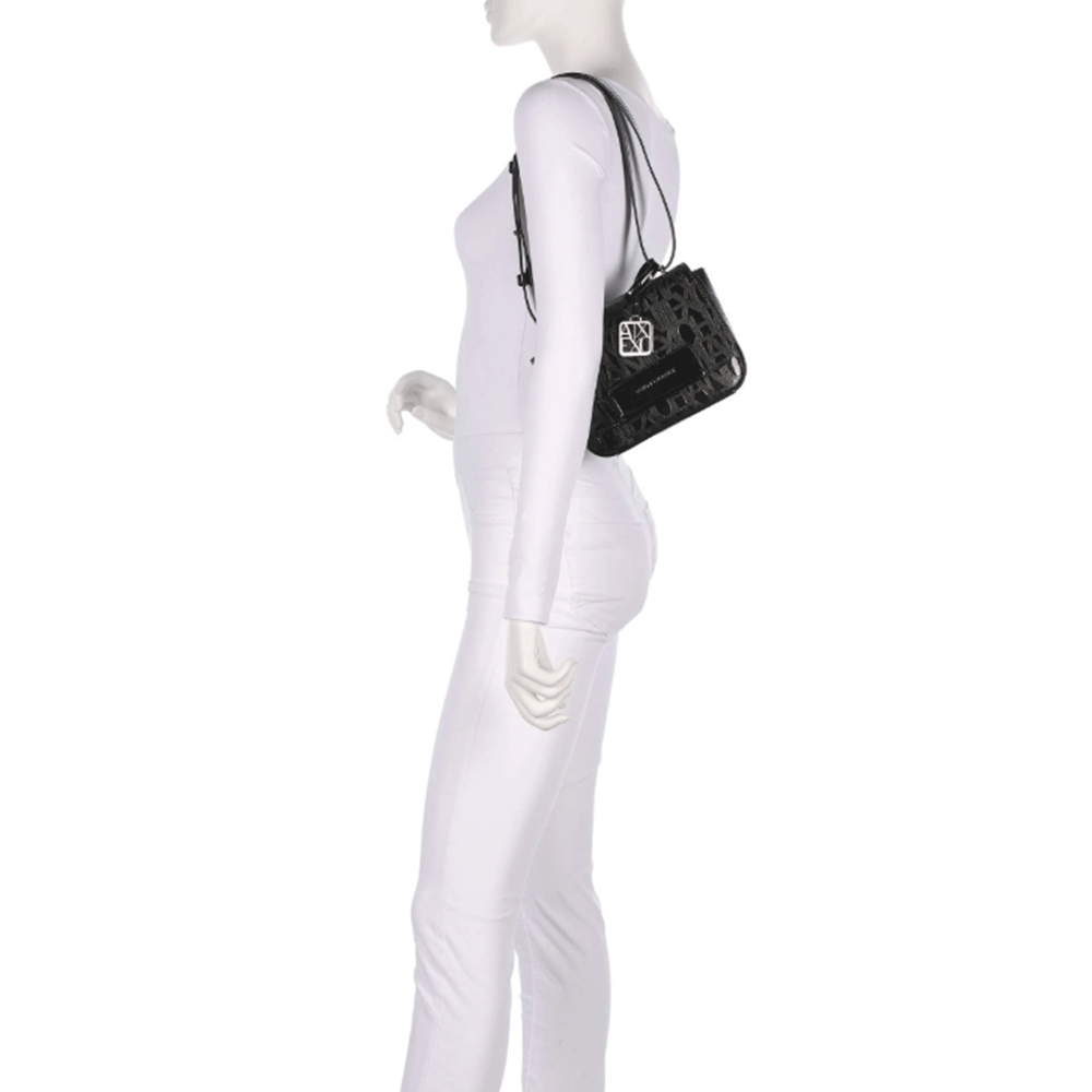 Borsa Donna a Tracolla ARMANI EXCHANGE colore Nero Lucido Linea Liz