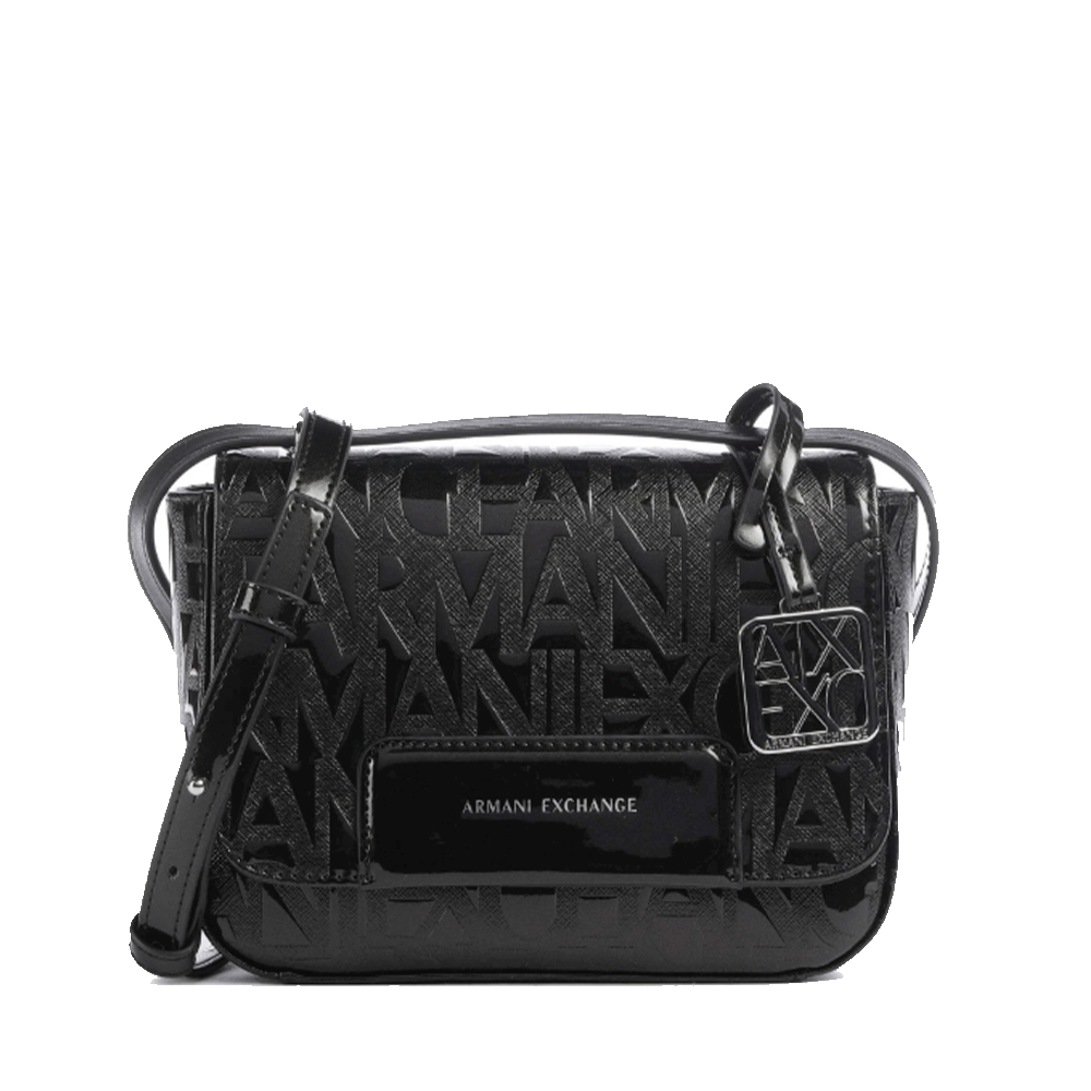 Borsa Donna a Tracolla ARMANI EXCHANGE colore Nero Lucido Linea Liz