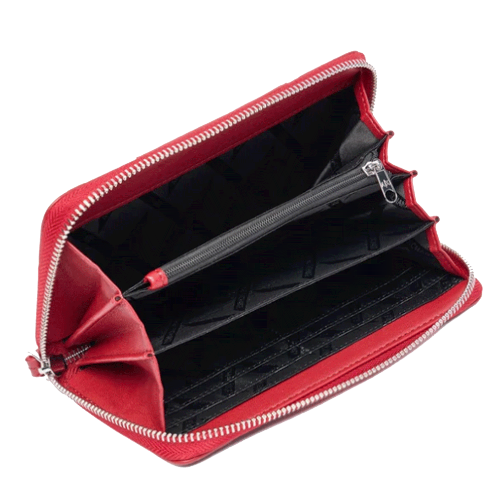 Portafoglio Donna Zip Around ARMANI EXCHANGE colore Red Dahlia