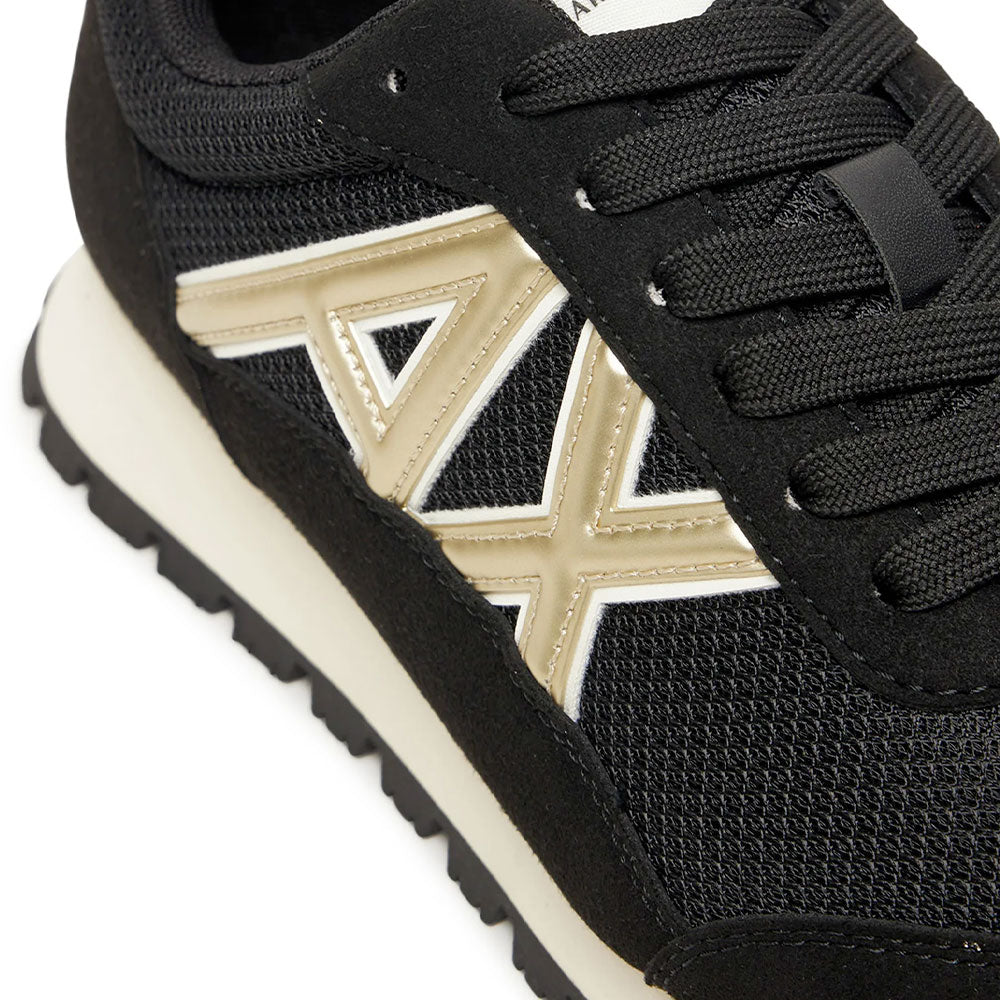 Scarpe Donna ARMANI EXCHANGE Sneakers Colore Black - Pale Gold