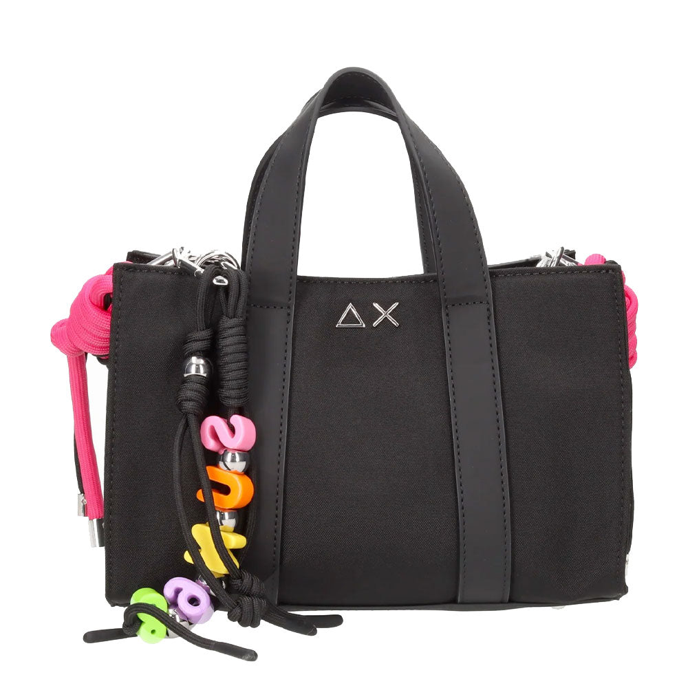 Shopping Bag SUN68 linea Mini Bag Everyday colore Nero