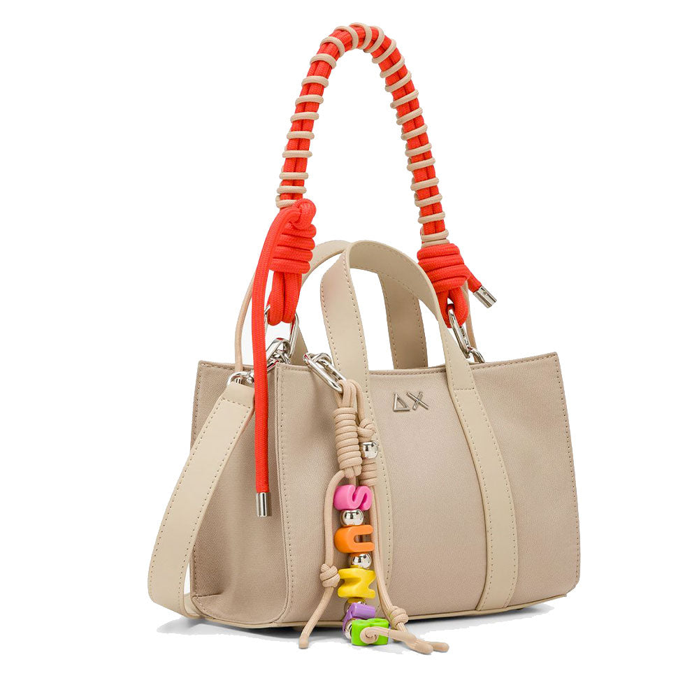 Shopping Bag SUN68 linea Mini Bag Everyday colore Sabbia
