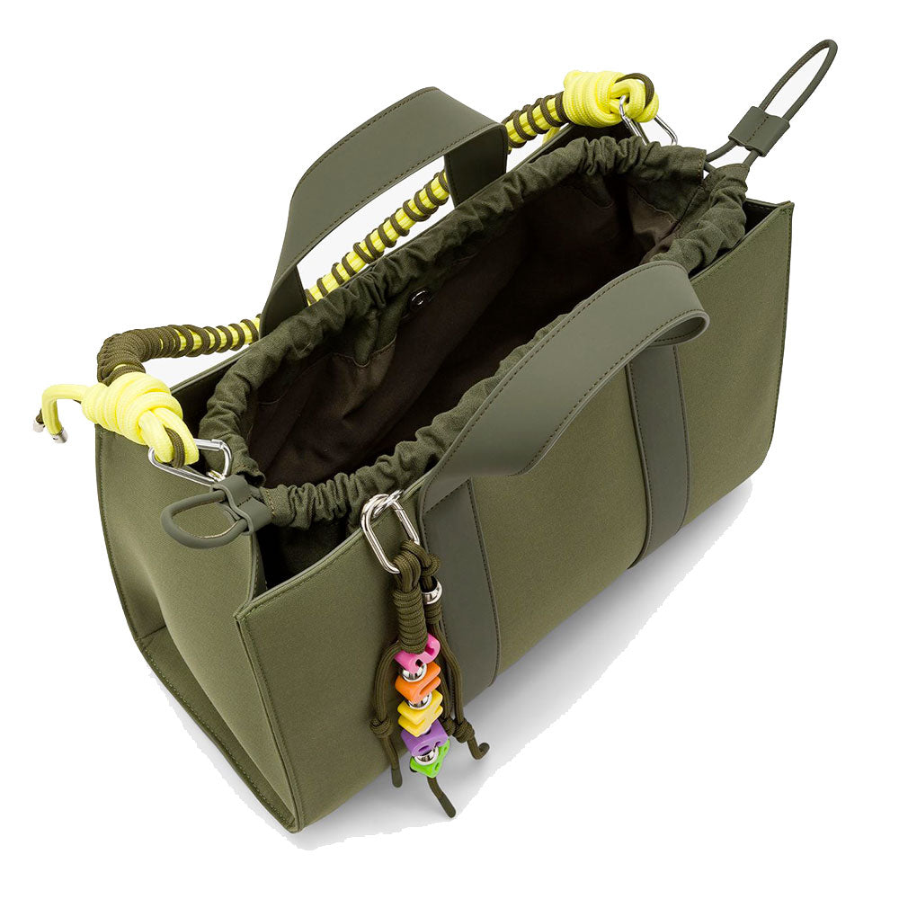 Dark Military Green Tote Bag SUN68 Midi Bag Everyday