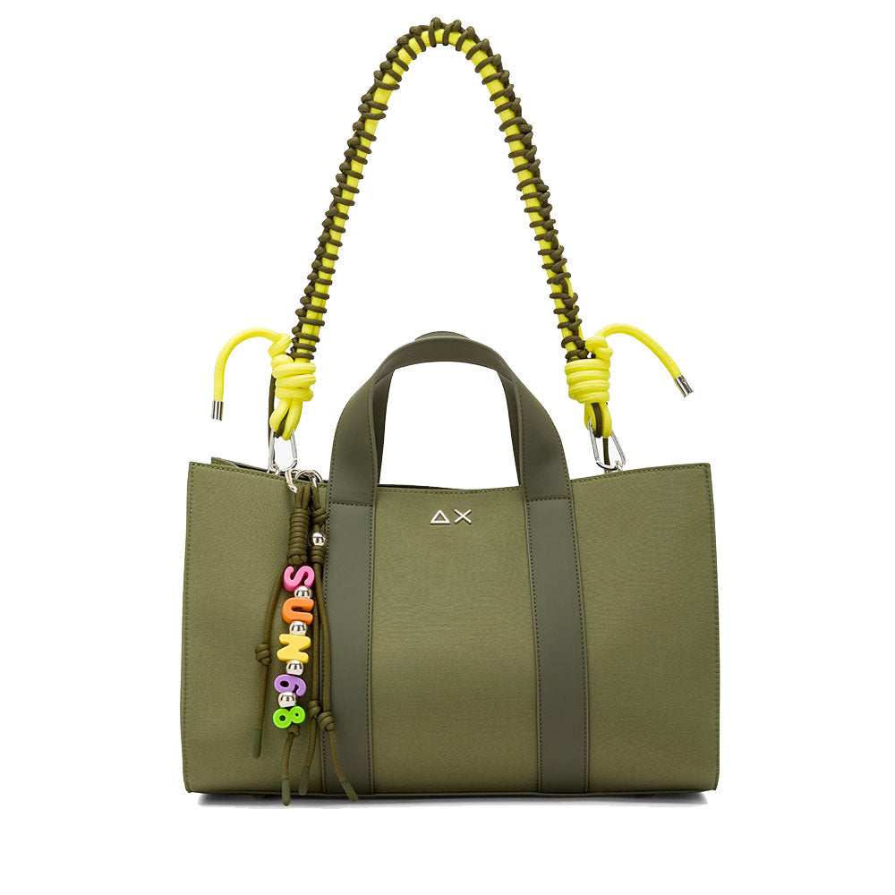 Dark Military Green Tote Bag SUN68 Midi Bag Everyday