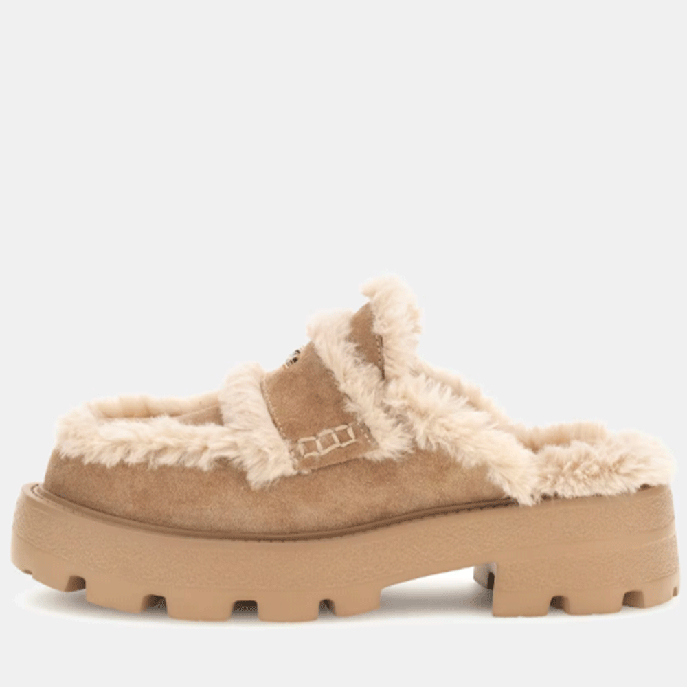 Sabot Imbottiti GUESS con Tacco Linea Yaneta colore Natural