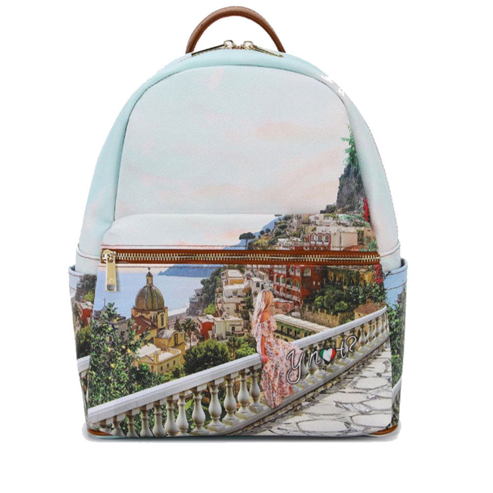 Zaino Donna Grande Y NOT con Tasca Esterna YES-381 Dreaming Coast