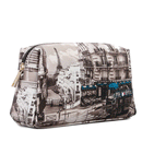 Beauty Case Y NOT YES-302 stampa Petrol Paris