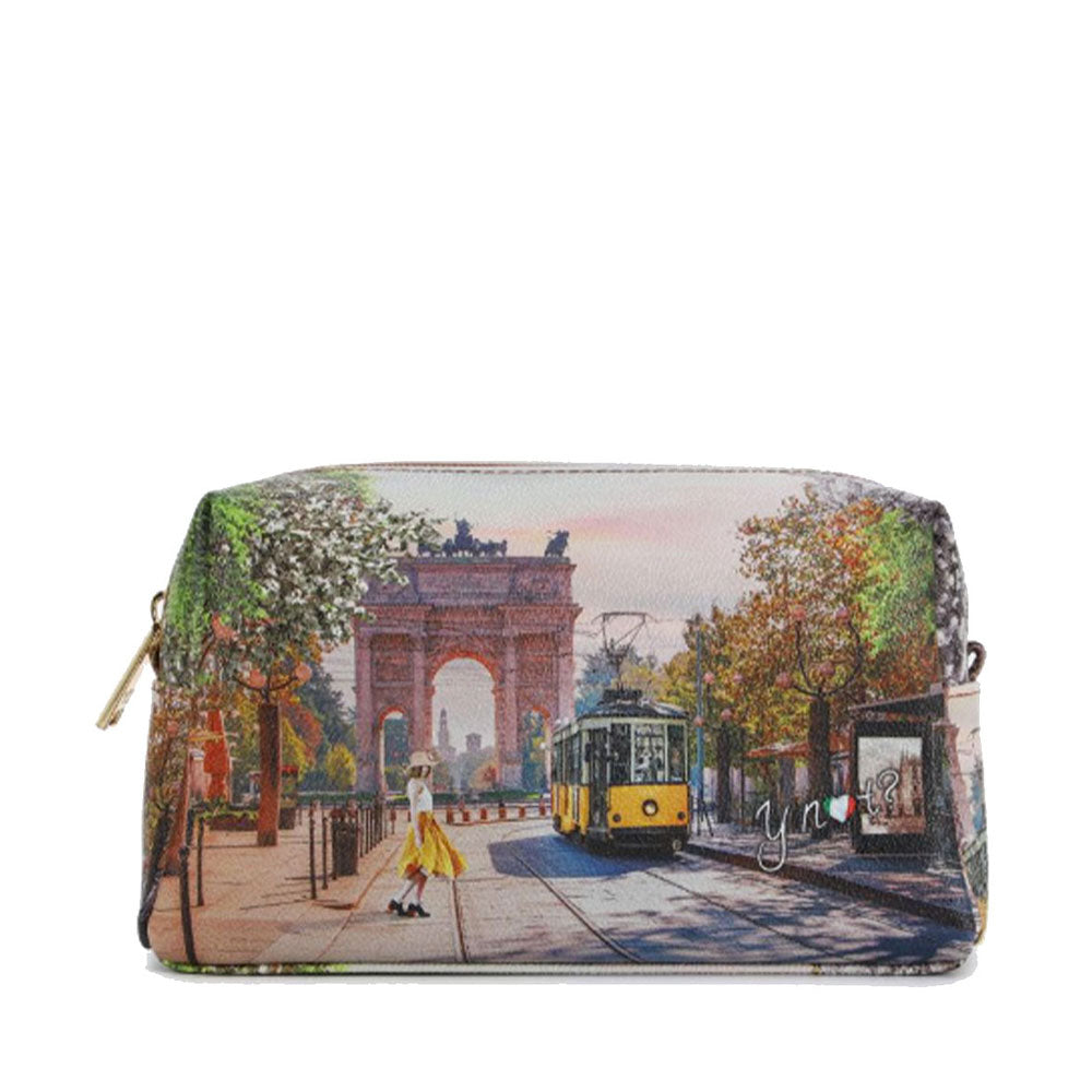 Beauty Case Y NOT YES-302 stampa Spring in Milan