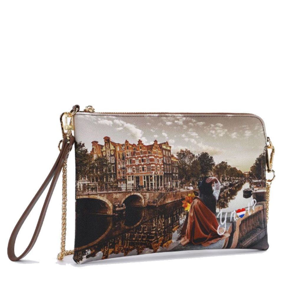 Borsa Donna Y NOT Pochette con Tracolla YES-303 Autumn in Holland