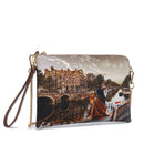 Y NOT Damen Tasche Clutch mit Schultergurt YES-303 Autumn in Holland