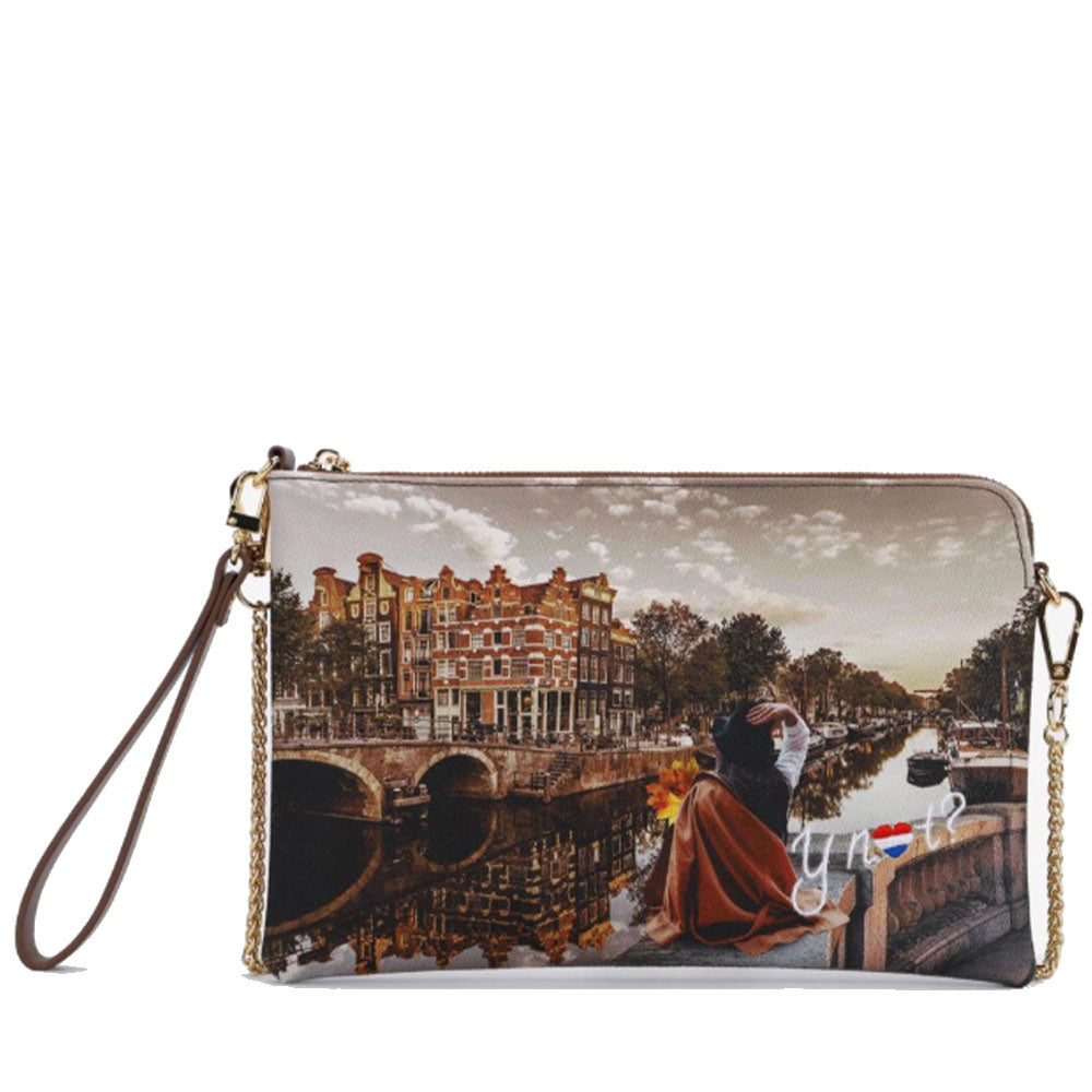 Borsa Donna Y NOT Pochette con Tracolla YES-303 Autumn in Holland