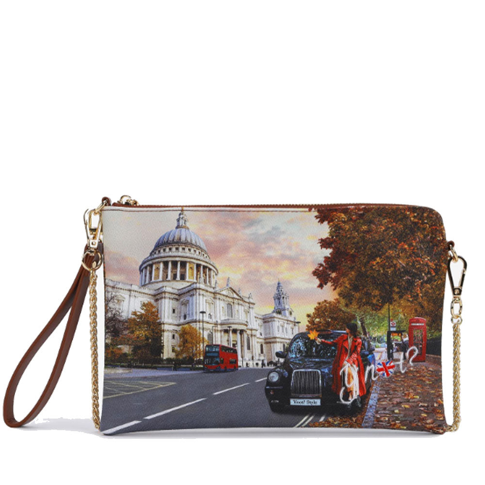 Borsa Donna Y NOT Pochette con Tracolla YES-303 London Tourist