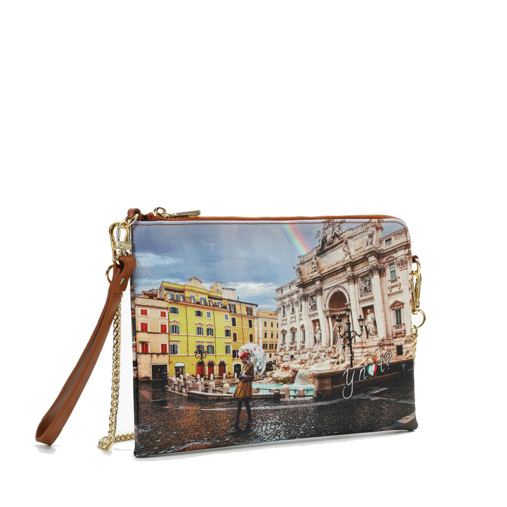Roma Pochette Y Not Nera Borsa Donna Y NOT Pochette Con Tracolla