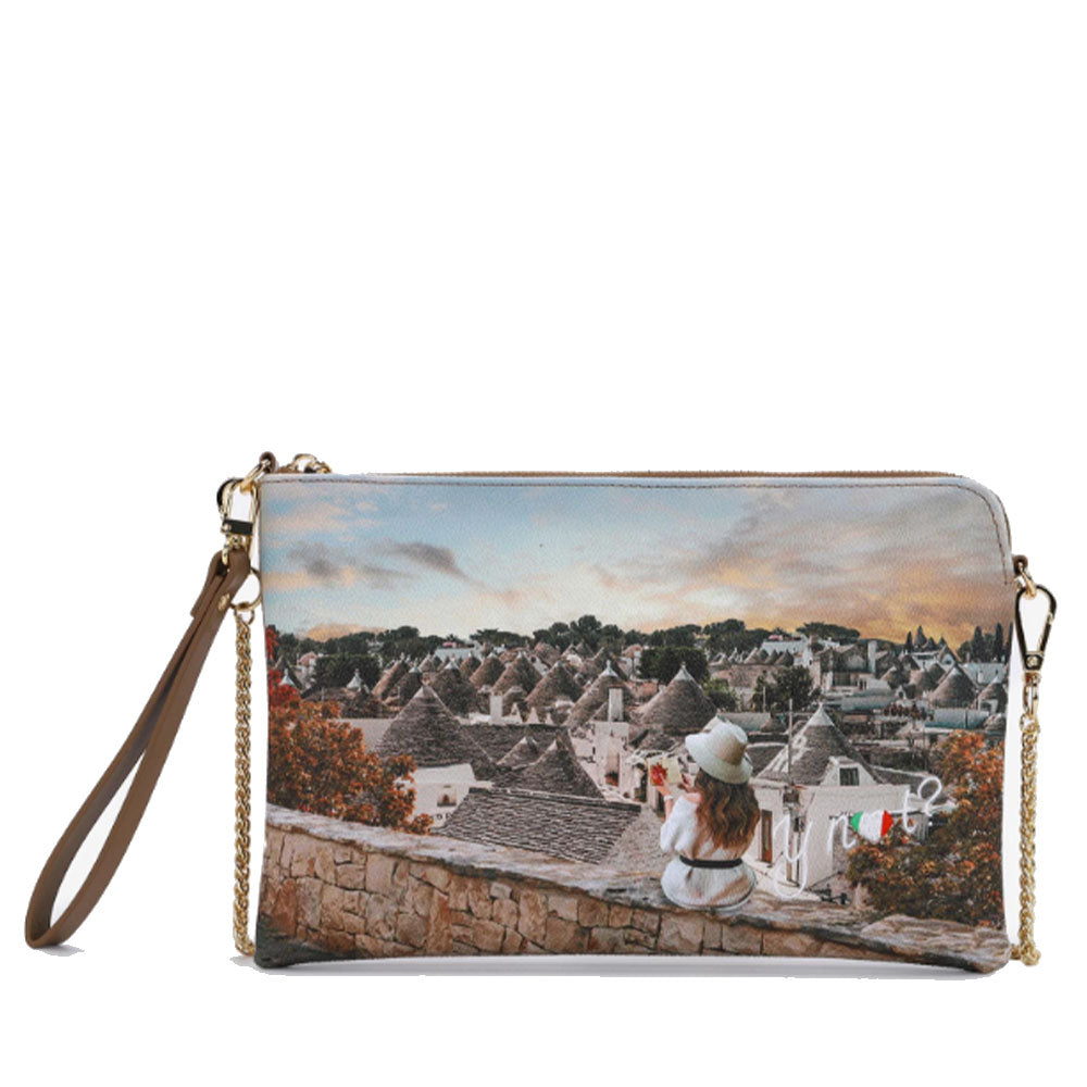 Borsa Donna Y NOT Pochette con Tracolla YES-303 Romantic Trulli