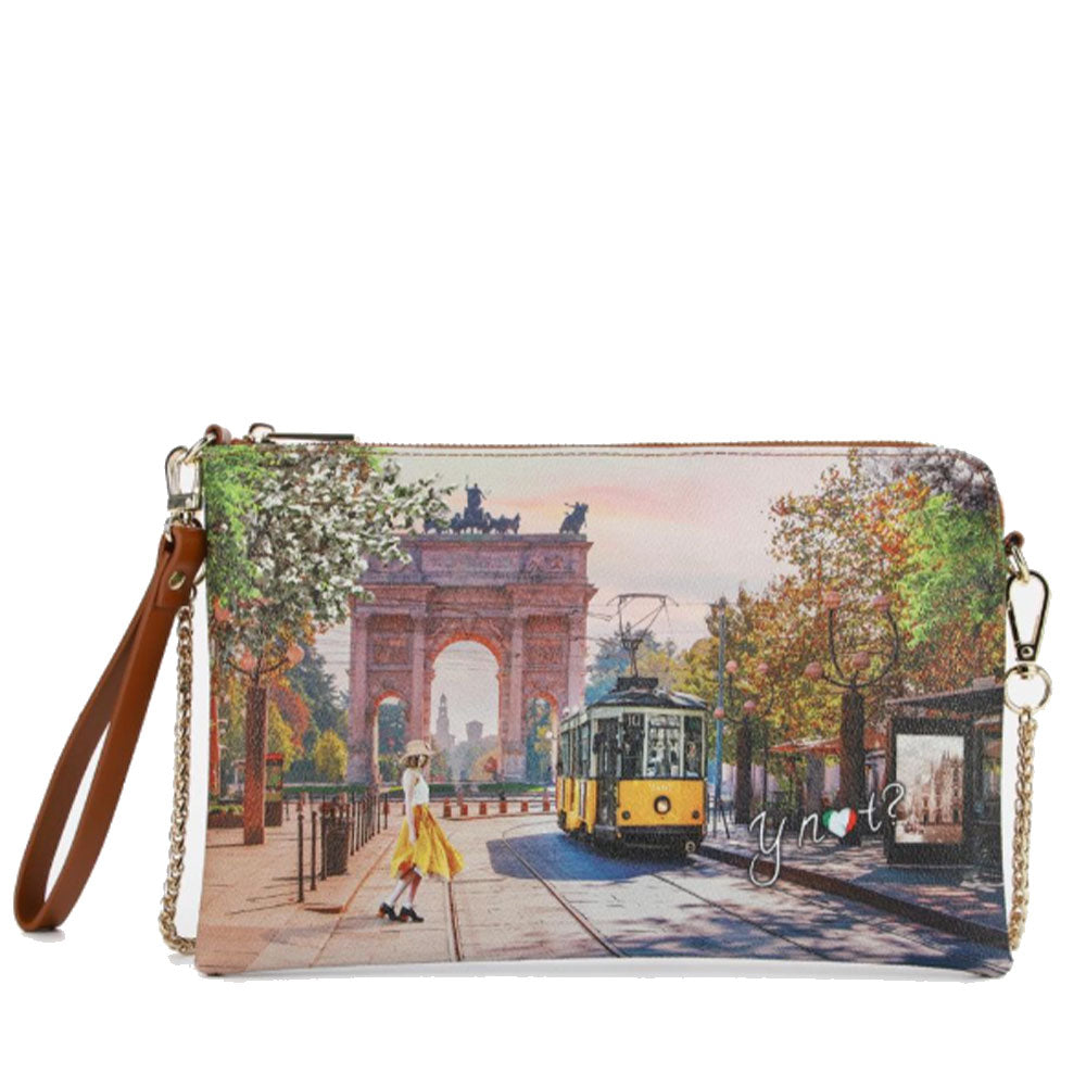 Borsa Donna Y NOT Pochette con Tracolla YES-303 Spring in Milan