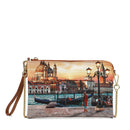 Y NOT Damen-Clutch mit Schultergurt YES-303 Venice Sunset