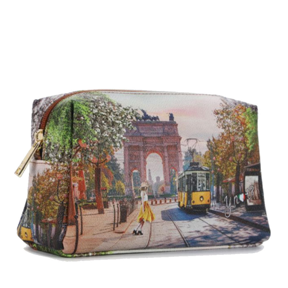 Beauty Case Y NOT YES-302 stampa Spring in Milan