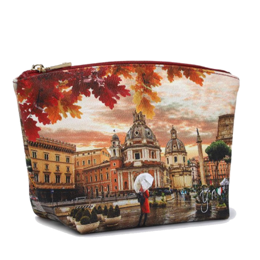Beauty Case Medio Y NOT YES-309 Rome Raining