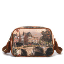 Borsa Donna Y NOT a Tracolla YES-310 Stampa Autumn River