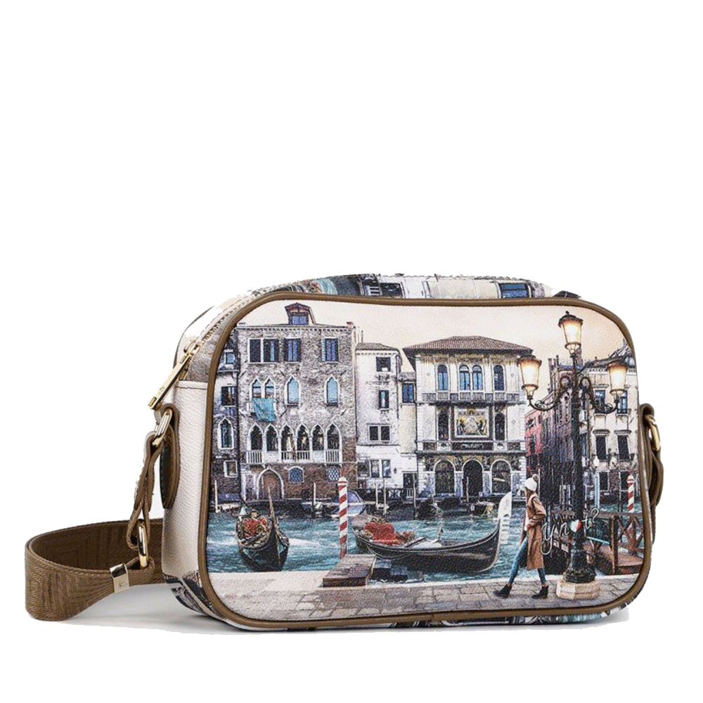 Borsa Donna a Tracolla Y NOT YES-310 stampa Blue Lagoon