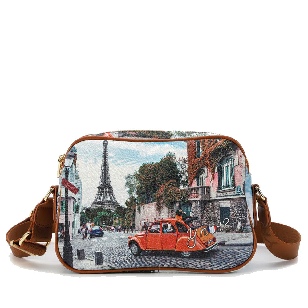 Borsa Donna Y NOT a Tracolla YES-310 Stampa C'Est La Vie