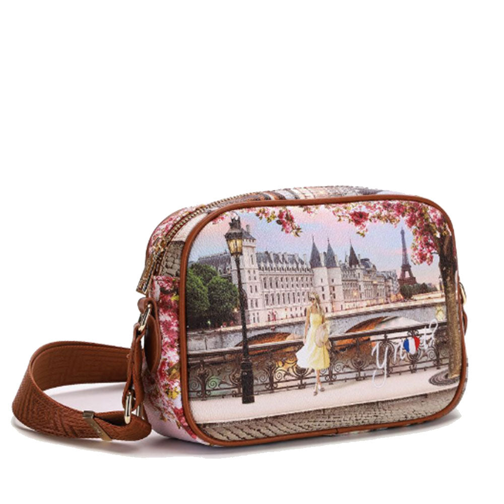 Borsa Donna Y NOT a Tracolla YES-310 Stampa Concorde
