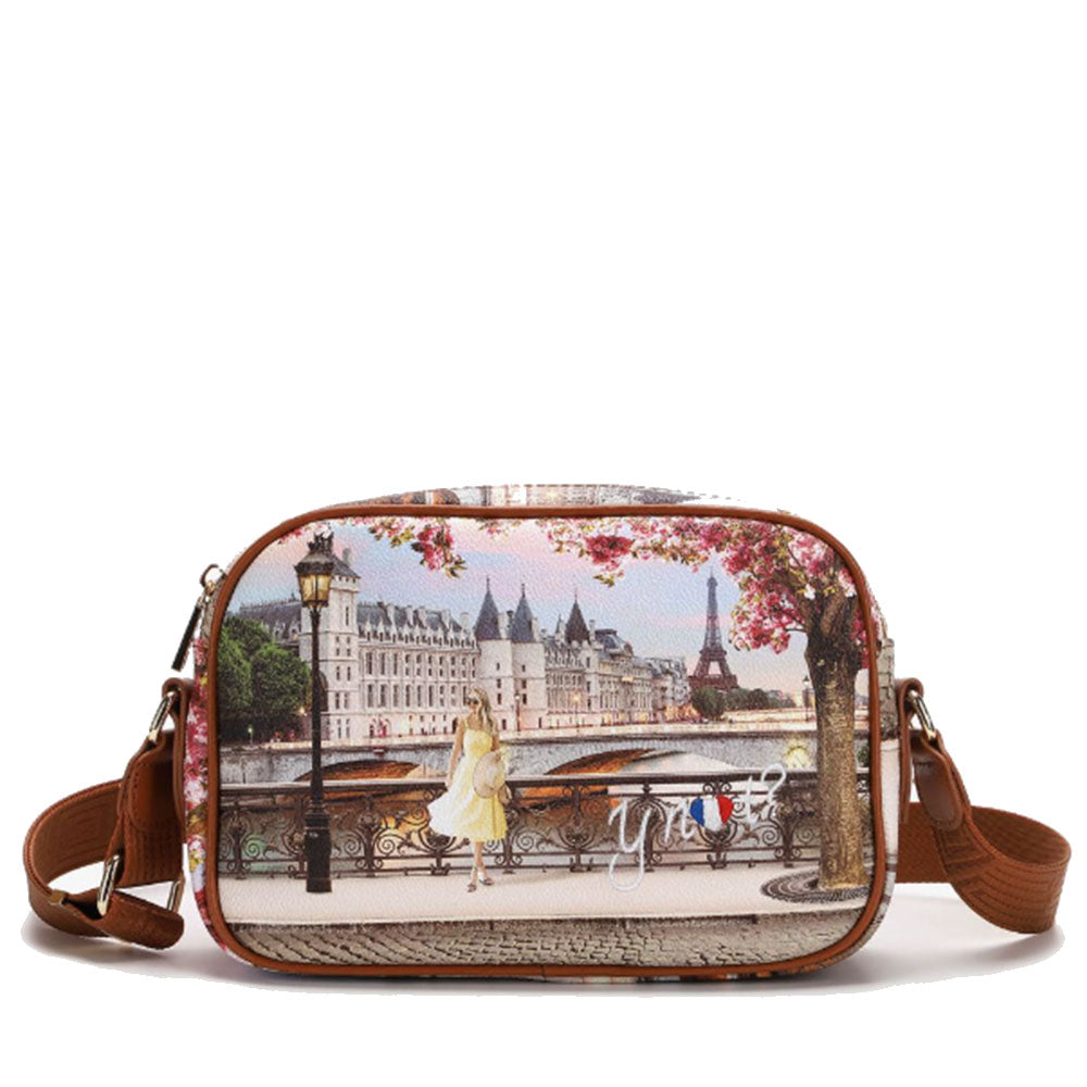Borsa Donna Y NOT a Tracolla YES-310 Stampa Concorde