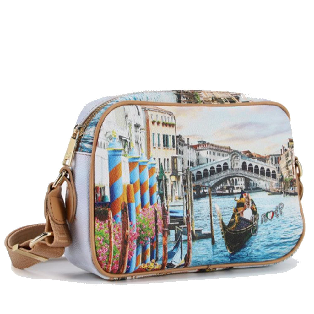 Borsa Donna a Tracolla Y NOT YES-310 stampa Dream in Venice