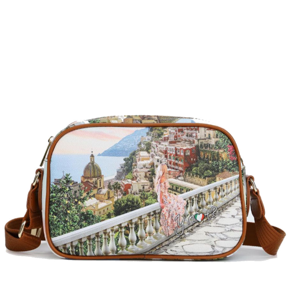 Borsa Donna a Tracolla Y NOT YES-310 stampa Dreaming Coast