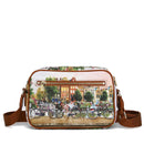 Borsa Donna a Tracolla Y NOT YES-310 stampa Flower River