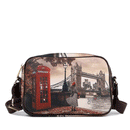Borsa Donna a Tracolla Y NOT YES-310 stampa London Bridge