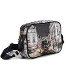 Borsa Donna Y NOT a Tracolla YES-310 Stampa London By Night