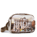 Borsa Donna a Tracolla Y NOT YES-310 stampa Lost in Rome