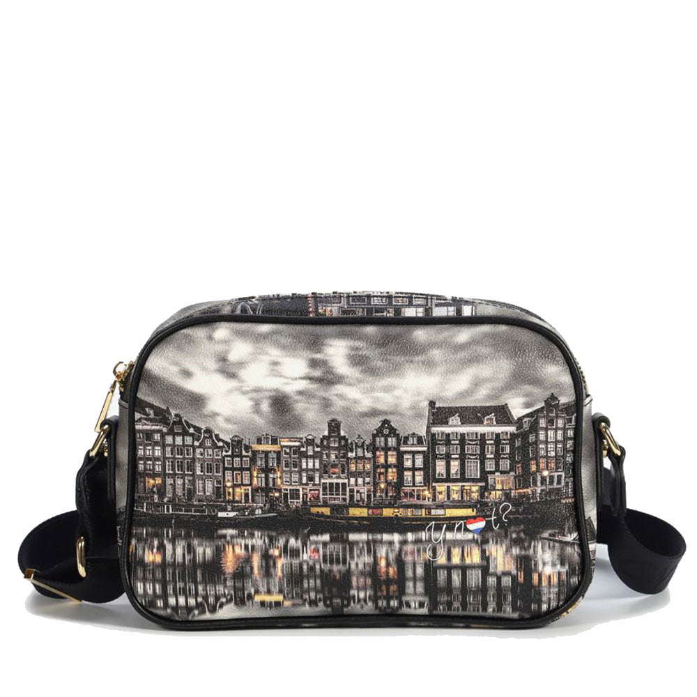 Borsa Donna Y NOT a Tracolla YES-310 Stampa Mirror