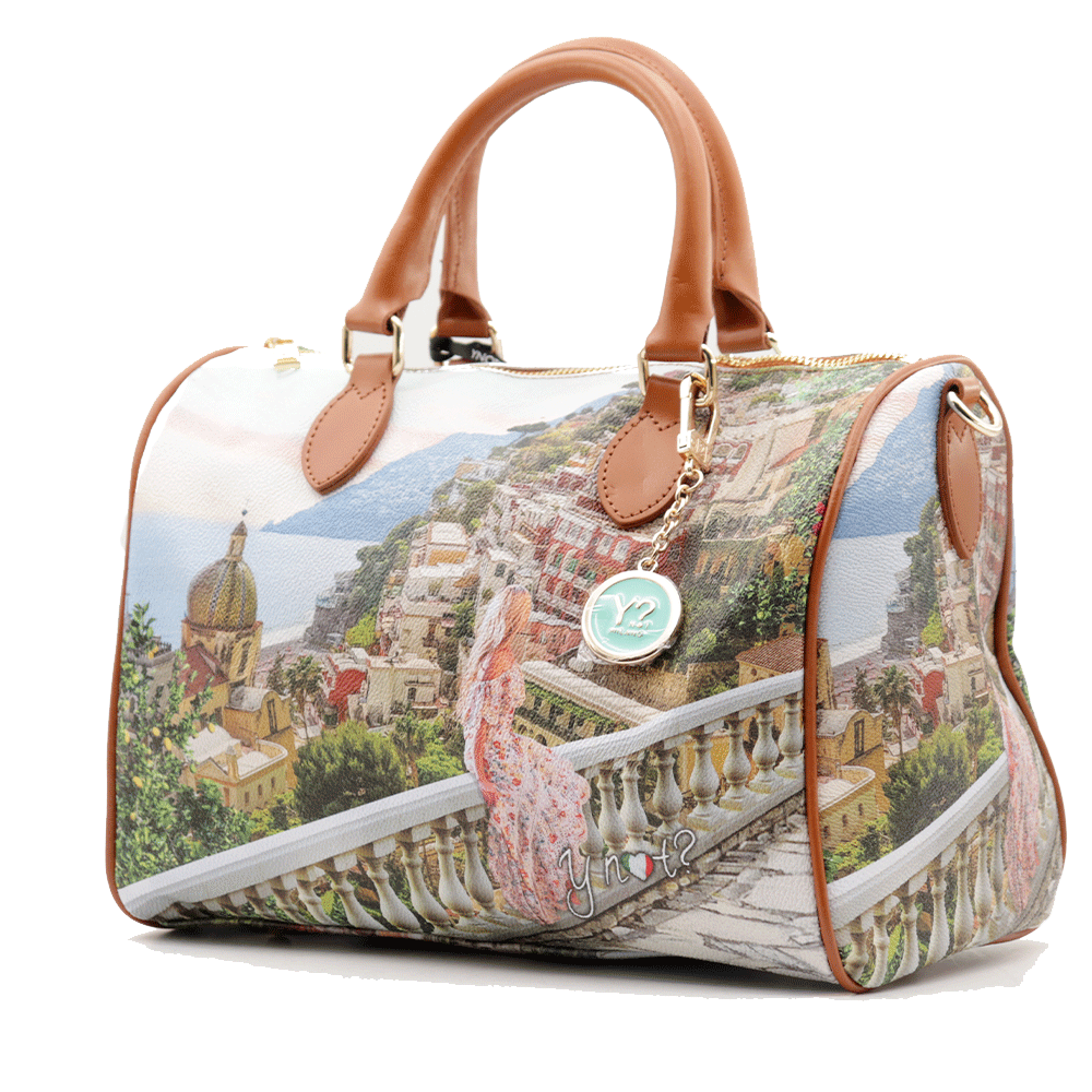 Borsa Donna Y NOT Bauletto Medio con Tracolla YES-318 Dreaming Coast