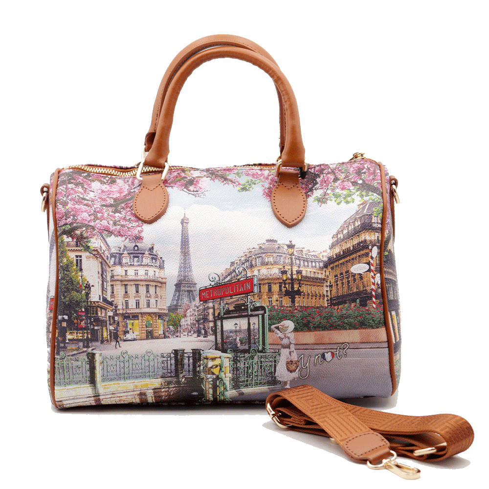 Borsa Donna Y NOT Bauletto Medio con Tracolla YES-318 Emily in Paris