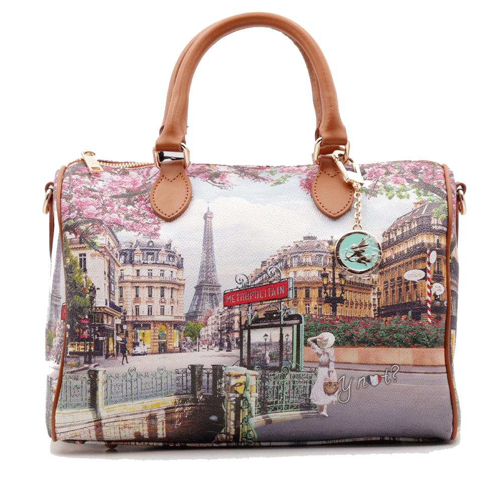 Borsa Donna Y NOT Bauletto Medio con Tracolla YES-318 Emily in Paris