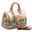 Borsa Donna Y NOT Bauletto Medio con Tracolla YES-318 Flower RIver