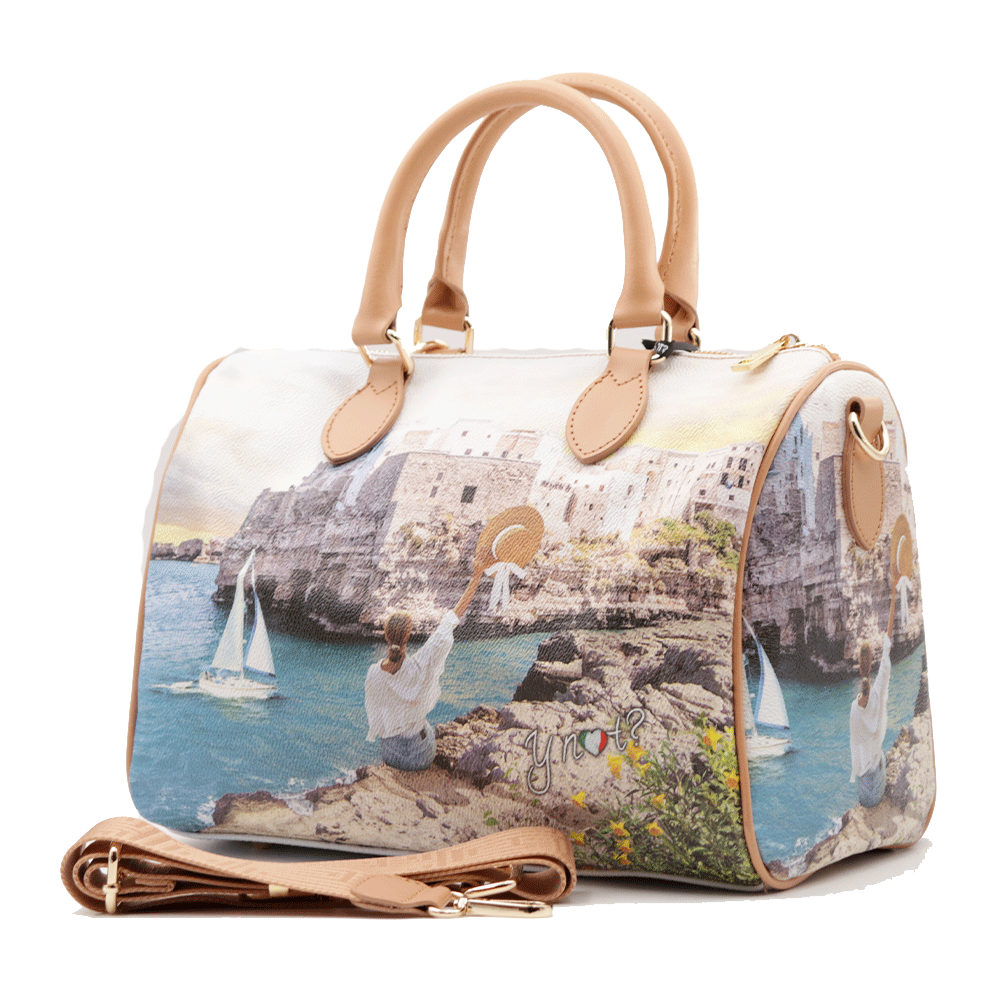 Borsa Donna Y NOT Bauletto Medio con Tracolla YES-318 Polignano Coast