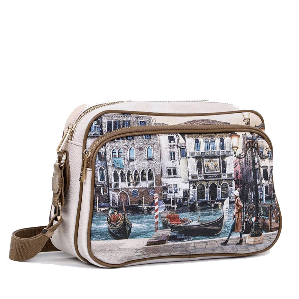 Borsa Donna a Tracolla Y NOT YES-331 stampa Blue Lagoon