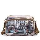 Borsa Donna a Tracolla Y NOT YES-331 stampa Blue Lagoon