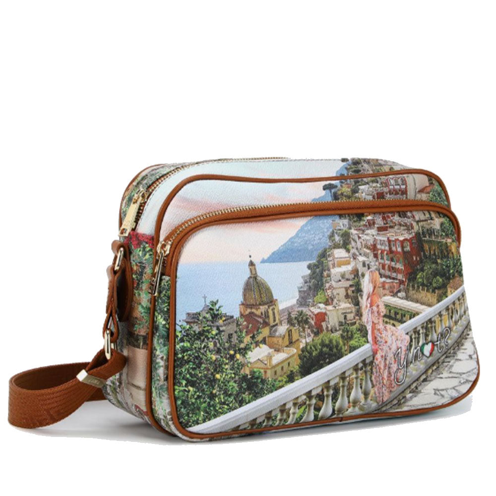 Borsa Donna a Tracolla Y NOT YES-331 stampa Dreaming Coast