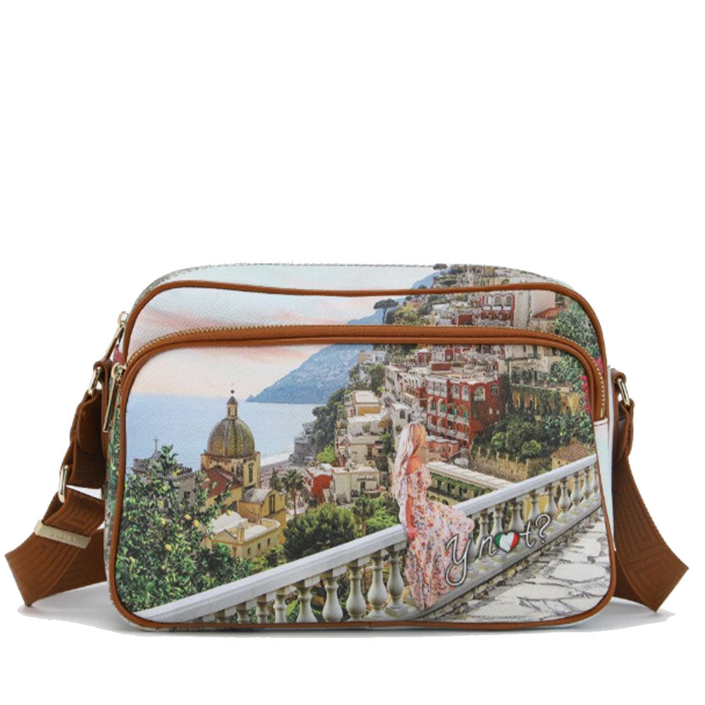 Borsa Donna a Tracolla Y NOT YES-331 stampa Dreaming Coast