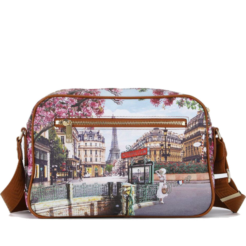Borsa Donna a Tracolla Y NOT YES-331 stampa Emily in Paris