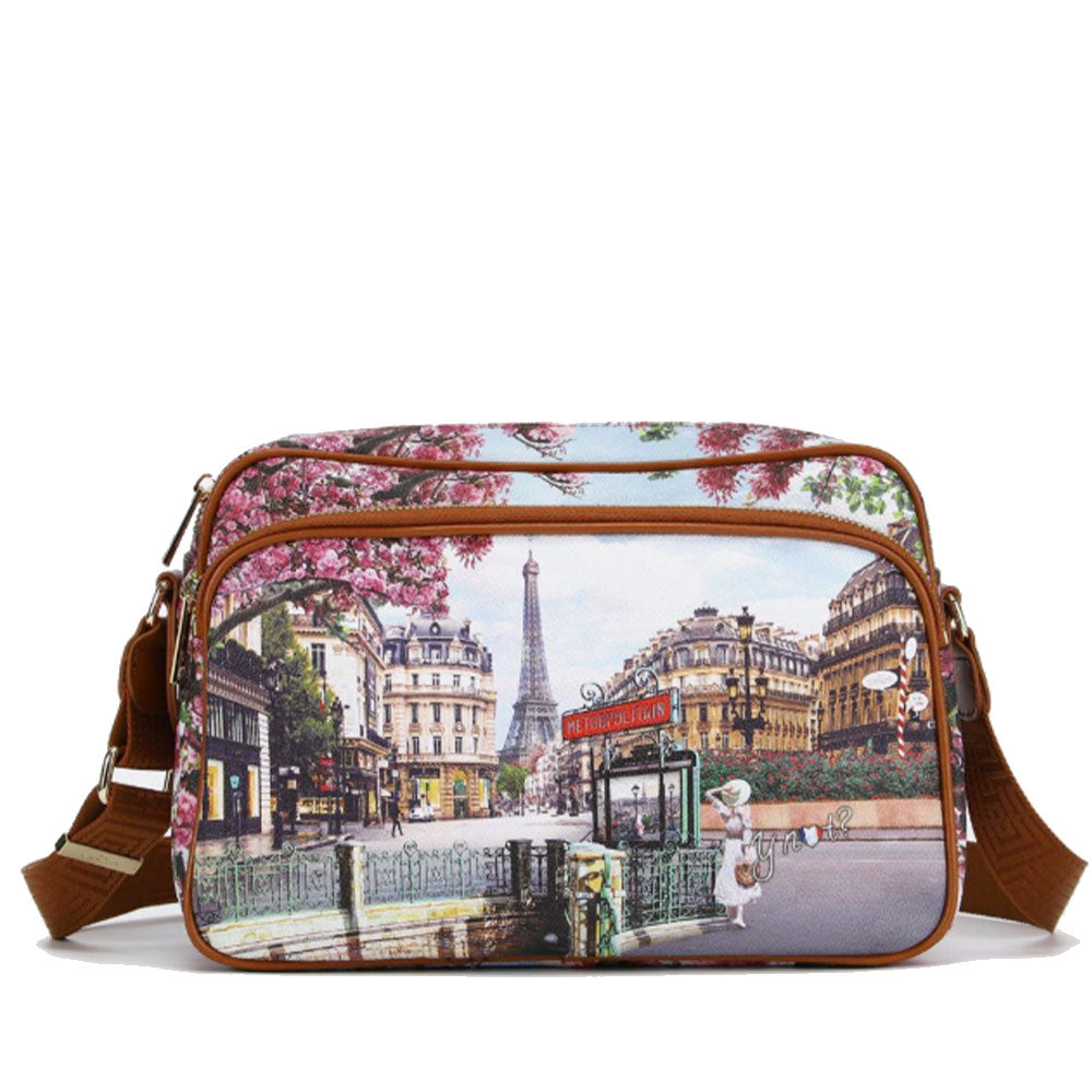 Borsa Donna a Tracolla Y NOT YES-331 stampa Emily in Paris