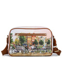 Borsa Donna a Tracolla Y NOT YES-331 stampa Flower River