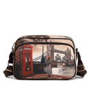 Borsa Donna a Tracolla Y NOT YES-331 stampa London Bridge