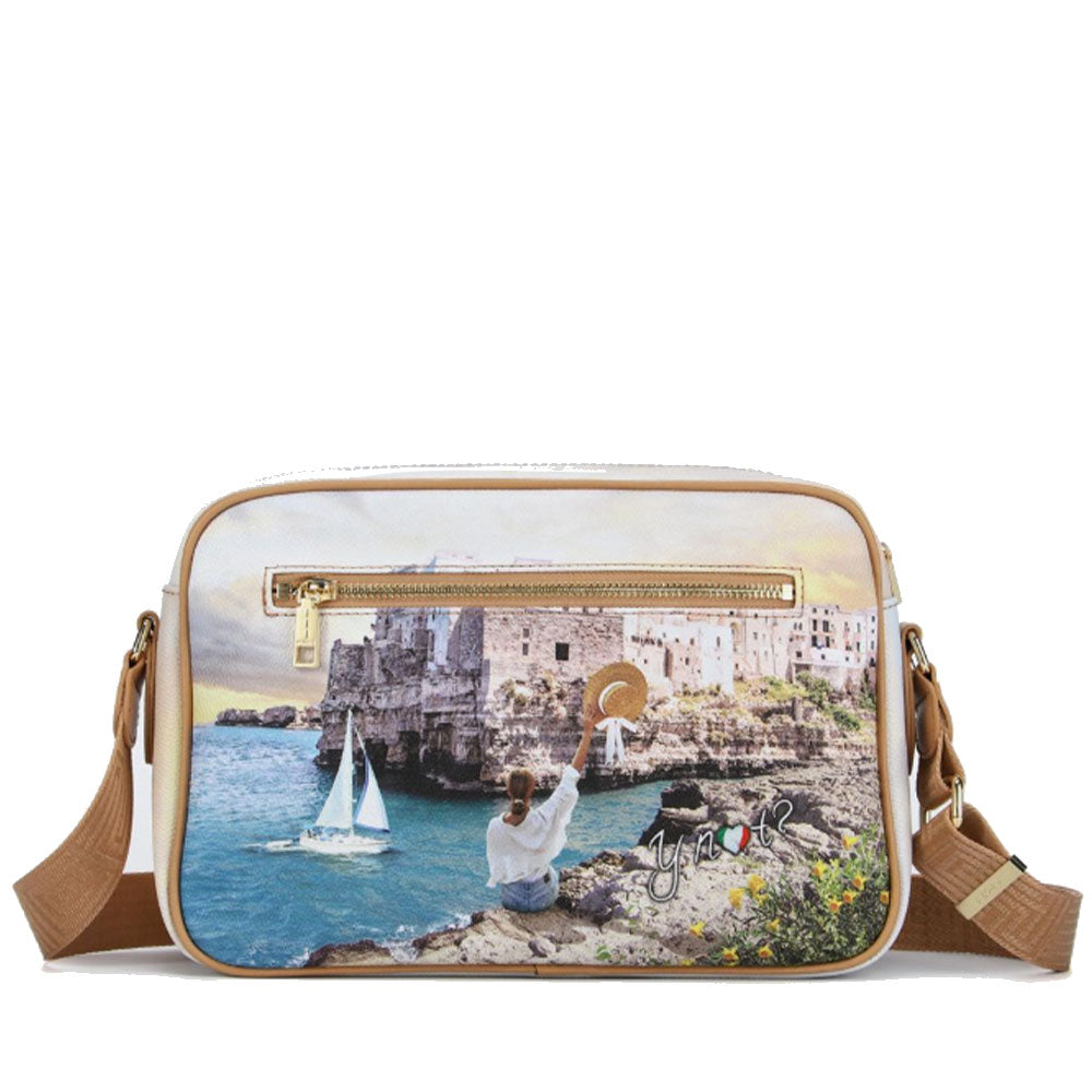 Borsa Donna a Tracolla Y NOT YES-331 stampa Polignano Coast