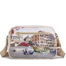 Borsa Donna a Tracolla Y NOT YES-331 stampa Vacanza Romana
