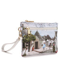 Pochette Donna con Zip Y NOT YES-342 Stampa Alice in Trulli